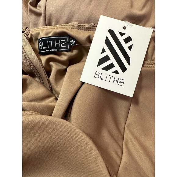 Blithe | Tan Bodycon Bodysuit Dress, Size M - Picture 5 of 5